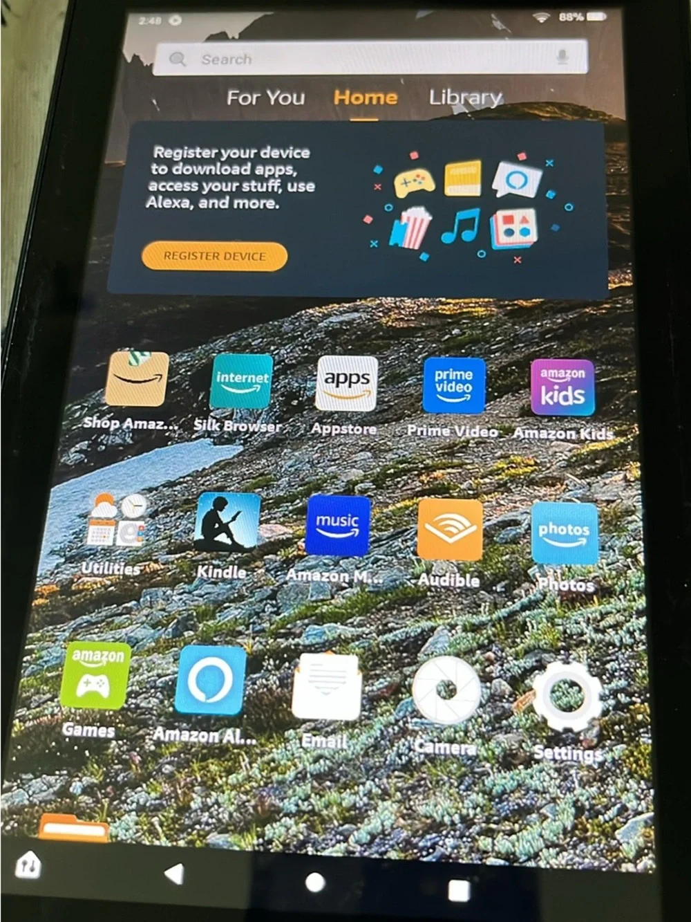 Amazon Fire Tablet - Black - 7th/9th Gen (Compatible)
